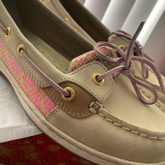 Sperry Top siders , spring color , Sustainable and second hand PRE LOVED💓 - Picture 3 of 9